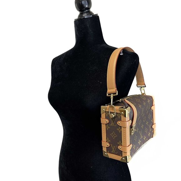 Louis Vuitton Pristine Monogram Side Trunk Canvas PM Crossbody Shoulder Bag - Picture 8 of 12